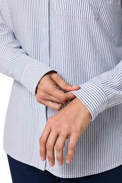Color_White/Navy Stripe