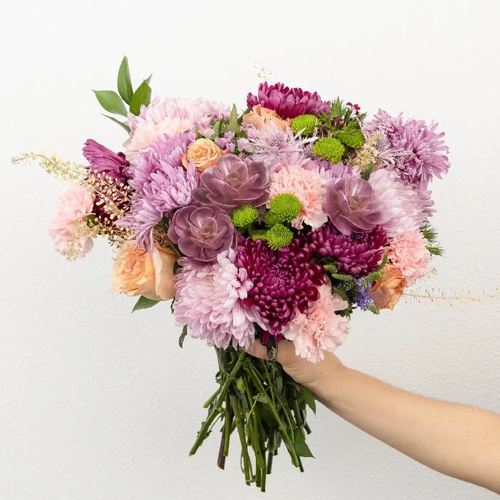 Luxury Flower Bouquet Hand - Image
