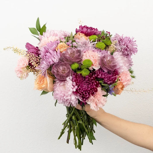 Luxury Flower Bouquet Hand - Image