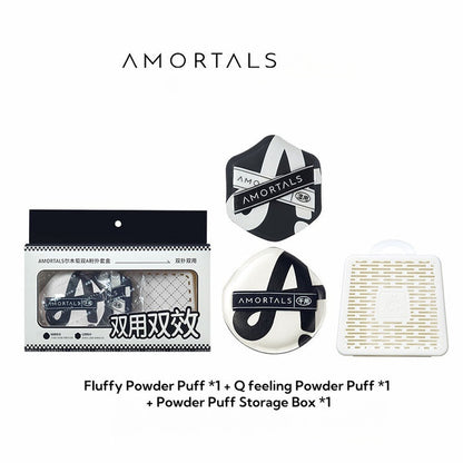 AMORTALS Double A Wet & Dry Candyfloss Makeup Puff T4614