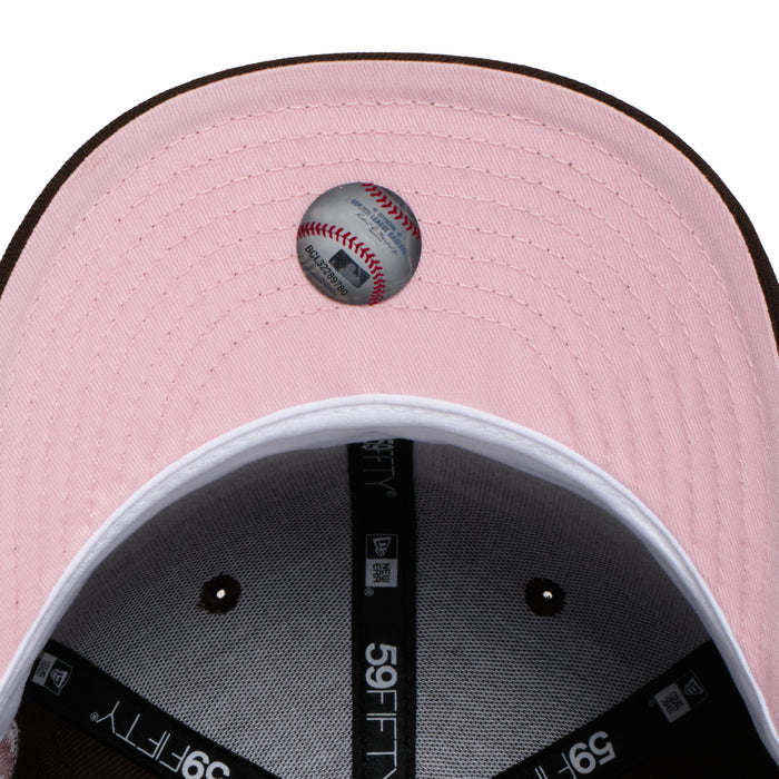 Anaheim Angels Walnut Brown Pink UV 25Th Anniversary