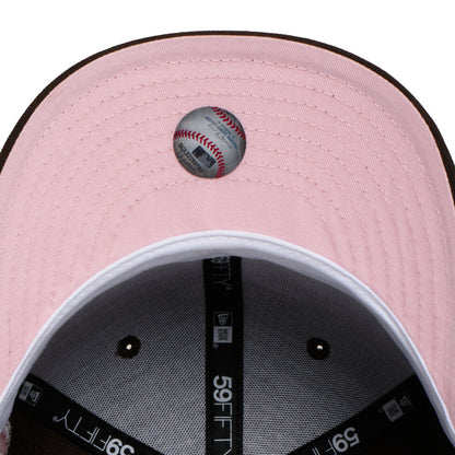 Anaheim Angels Walnut Brown Pink UV 25Th Anniversary