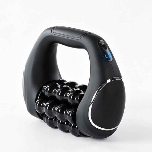 Anti-Cellulite Massage Gun & Lymphatic Drainage – Rechargeable Full Body Massager RT-601 Black Silver English Manual EELHOE COSMETICS