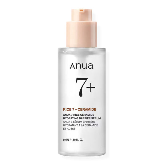Anua Rice 7+ Ceramide Hydrating Barrier Serum 1.69oz/ 50ml
