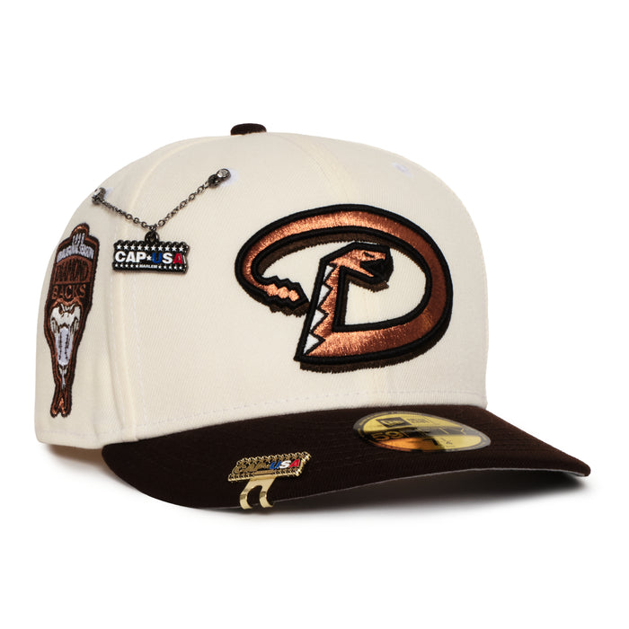 Arizona Diamond Backs Creme and Dark Brown 1998 Inaugural