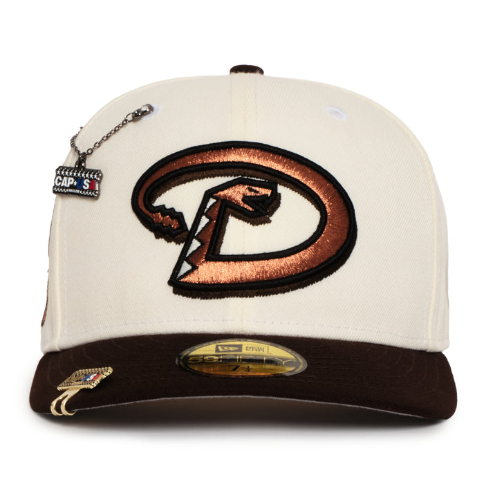 Arizona Diamond Backs Creme and Dark Brown 1998 Inaugural
