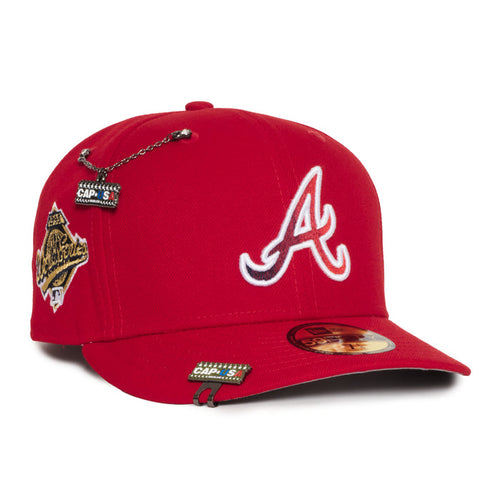 Atlanta Braves All Red Gradient 95 World Series