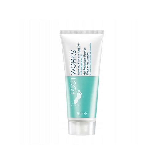 Avon Foot Works Reviving Foot and Leg Gel with Peppermint Oil - 75ml