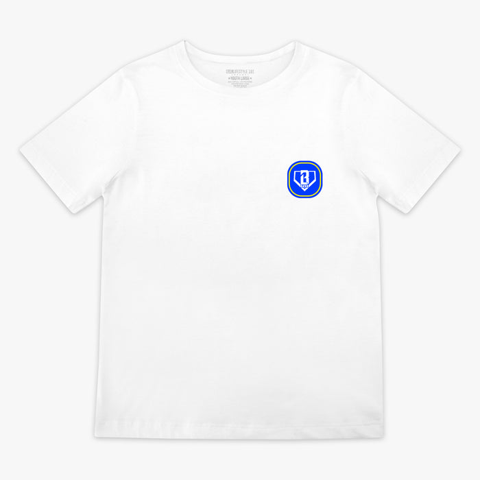 White Banana Tropical youth graphic tee — front view