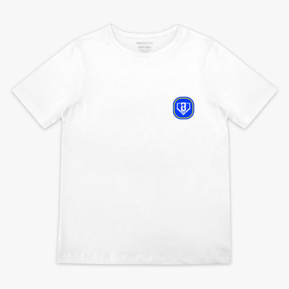 White Banana Tropical youth graphic tee — front view