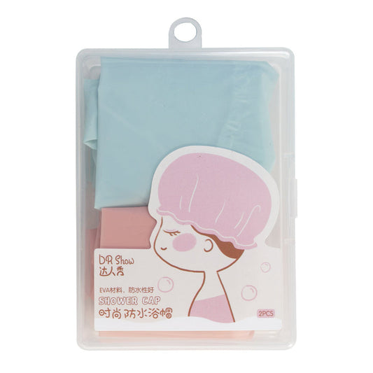 Bathroom Shower Cap 2pcs - ikatehouse