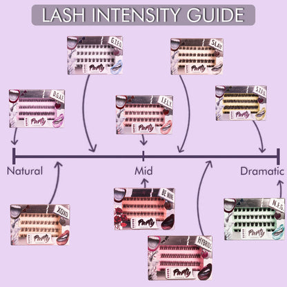 Hybrids Super Pre-Glued Lashes - Unicorn Cosmetics