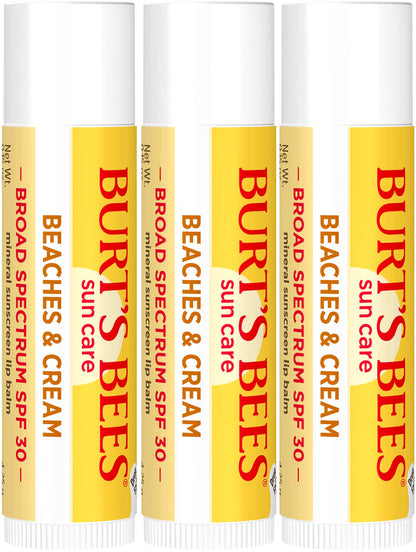 SPF 30 Lip Balm, Beaches & Cream Sun Care - without package