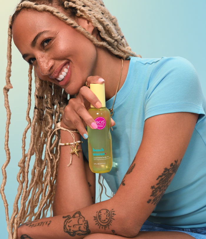 Beach Waves Body Mist Model Image