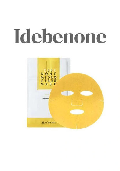 (BUY 1 YELLOW) BE'BALANCE IDEBENONE MICROFIBER MASK