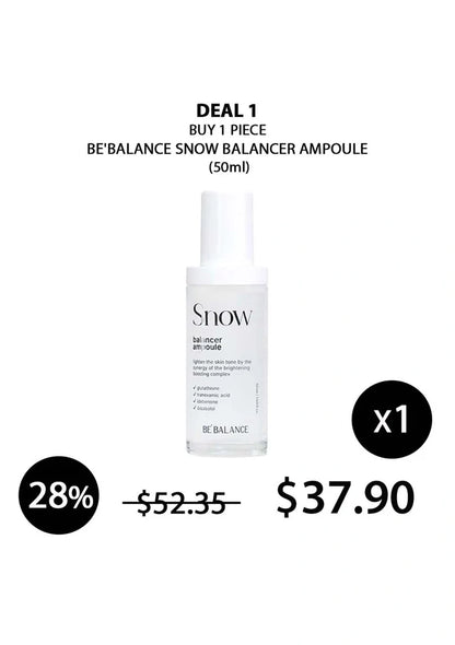 (BUY 1) BE'BALANCE SNOW BALANCER AMPOULE