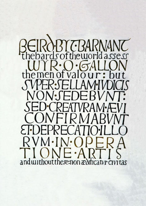 'Beird byt barnant, 1959' - Poster