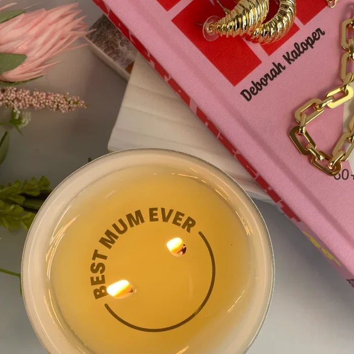 Best Mum Ever Candle - Honeysuckle & Camellia