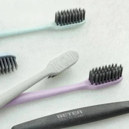 BETER - DENTAL CARE - TANDBØRSTE MED KUL - MEDIUM
