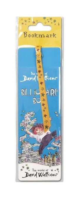 'Billionaire Boy' Bookmark - The World of David Walliams