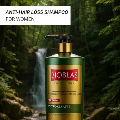 BIOBLAS Phytokeratin Shampoo for Hair Loss 1000 ml