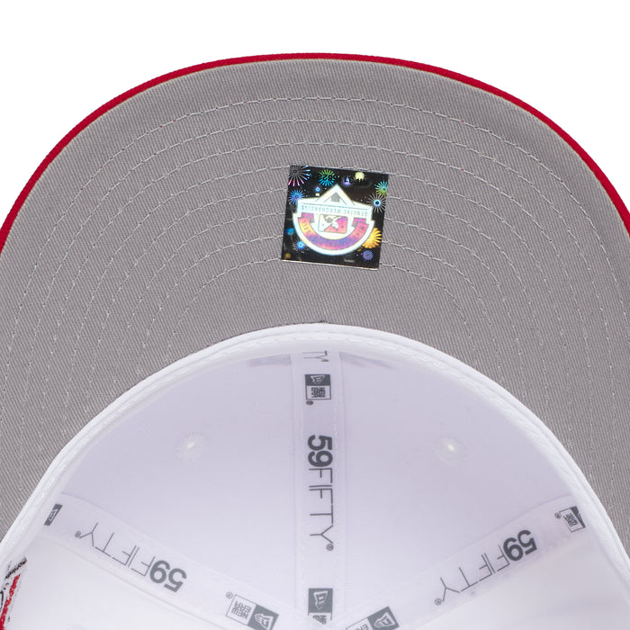 Birmingham Barons White & Red 20 Years Grey uv