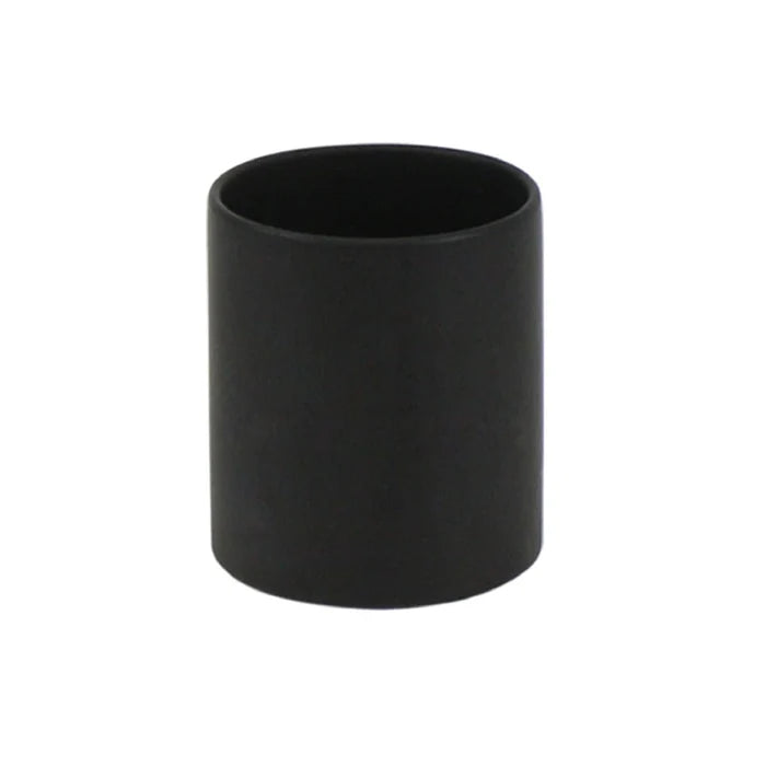 Black Cylinder Vase Close Up - Image