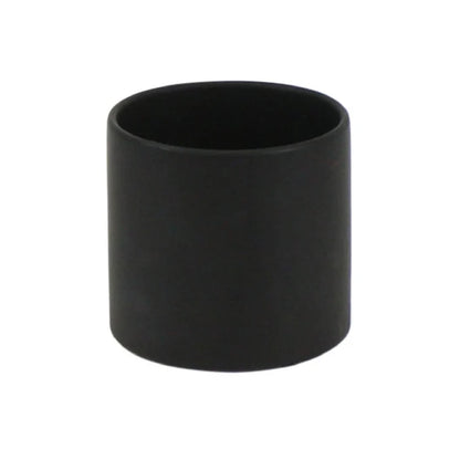 Black Cylinder Vase Close Up - Image