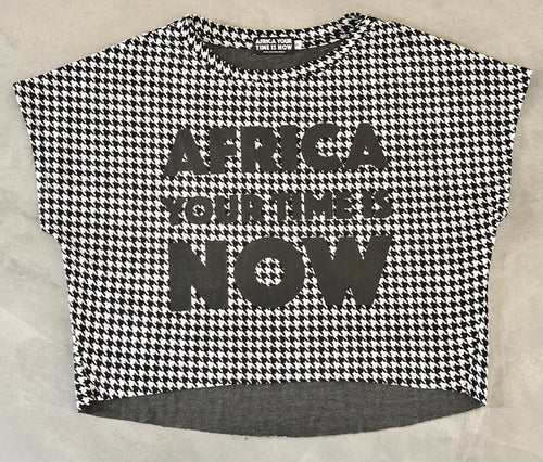 Black Guiga Crop Top