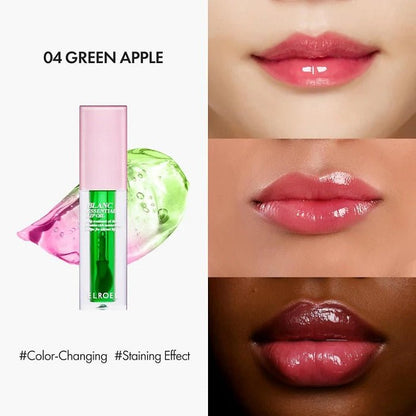 BLANC ESSENTIAL LIP OIL – 04 GREEN APPLE - Ulei De Buze Nutritiv Cu Luciu Intens Si Durabil - skinseen.ro