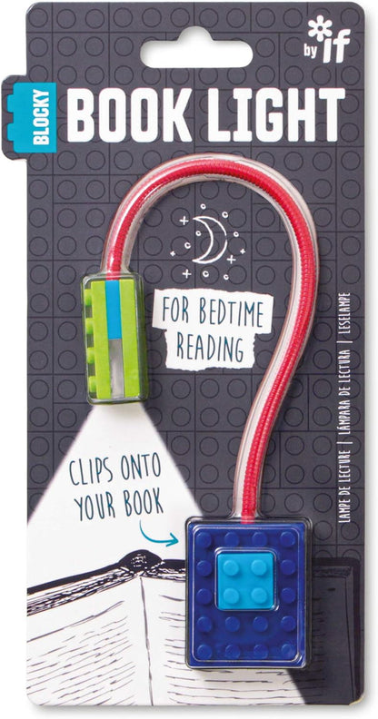 'Blocky' Book Light - Blue