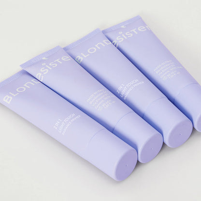 BLONDESISTER 2 IN 1 Illuminating Primer - švytėjimo suteikianti makiažo bazė