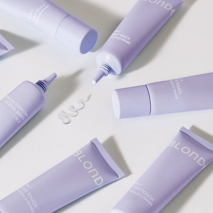 BLONDESISTER 2 IN 1 Illuminating Primer - švytėjimo suteikianti makiažo bazė