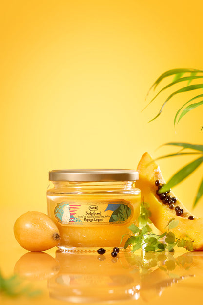 Body Scrub 320gr Papaya Loquat