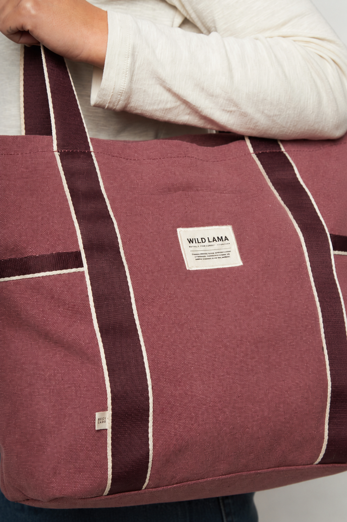 Bolso Kura Reciclado Burdeo