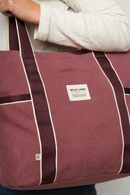 Bolso Kura Reciclado Burdeo