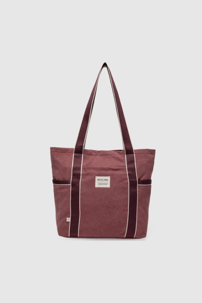 Bolso Kura Reciclado Burdeo