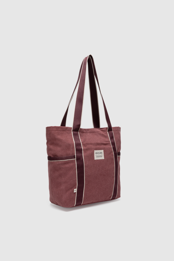 Bolso Kura Reciclado Burdeo