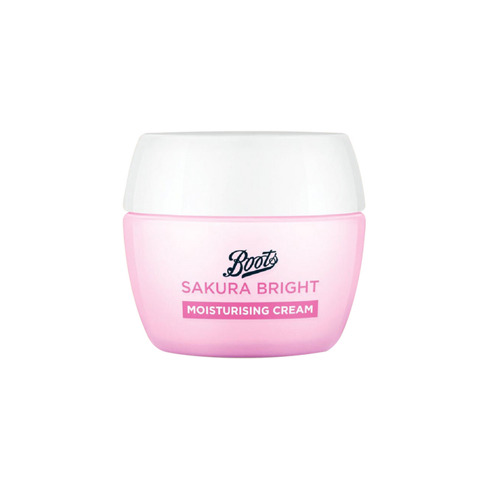 Boots Sakura Bright Moisturising Cream 50ml (Expiry 30/09/2026)