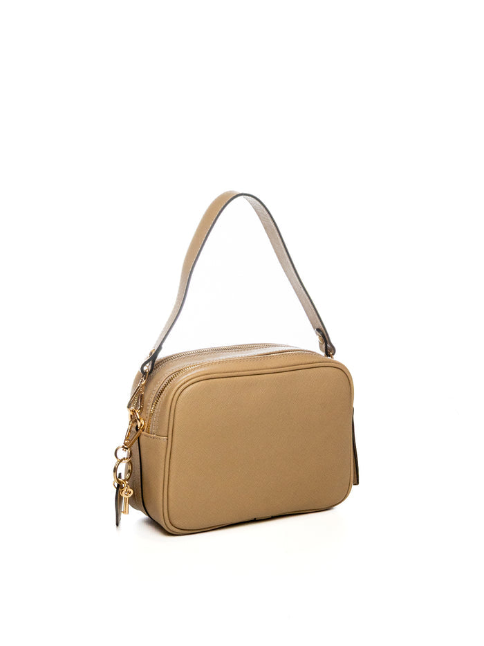 DI LORENZO borsa a spalla viviana beige VIVIANA SAFFIANO-BEIGE