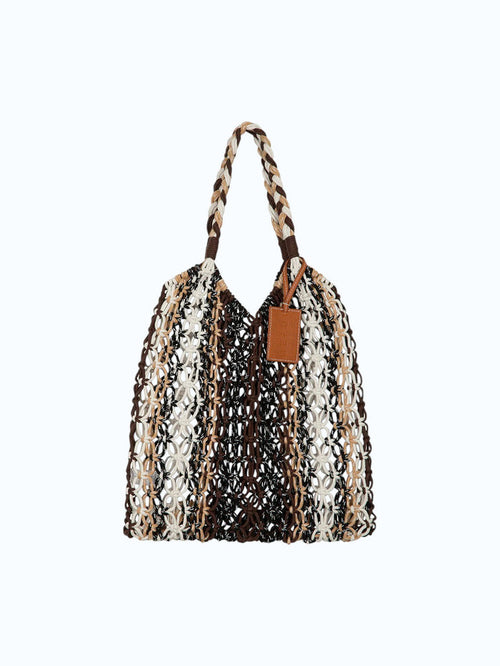 ME FUI Borsa intrecciata crochet multi SW0045MC TESS-MULTI