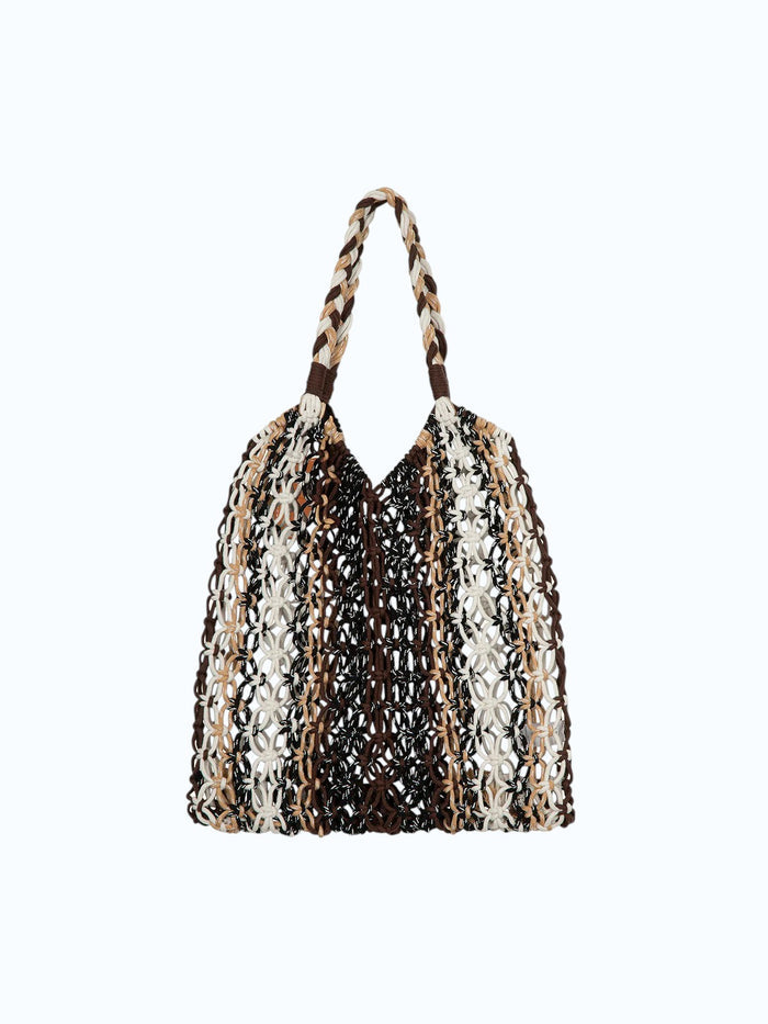 ME FUI Borsa intrecciata crochet multi SW0045MC TESS-MULTI