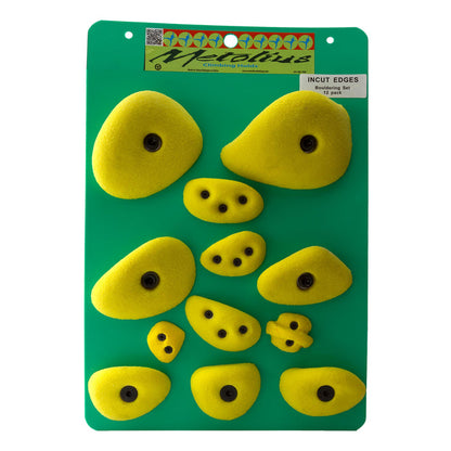 Bouldering Sets - Incut Edges, Yellow
