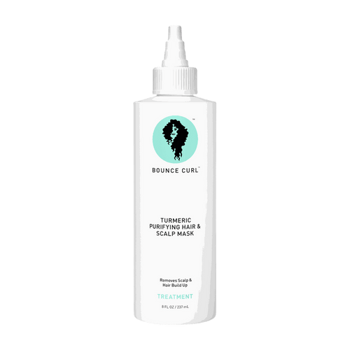 Bounce Curl Turmeric Purifying Hair and Scalp Mask detoxifying hair treatment with natural ingredients and no silicones