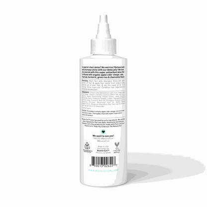 Bounce Curl Turmeric Purifying Hair and Scalp Detox Mask with natural ingredients and fresh mint scent