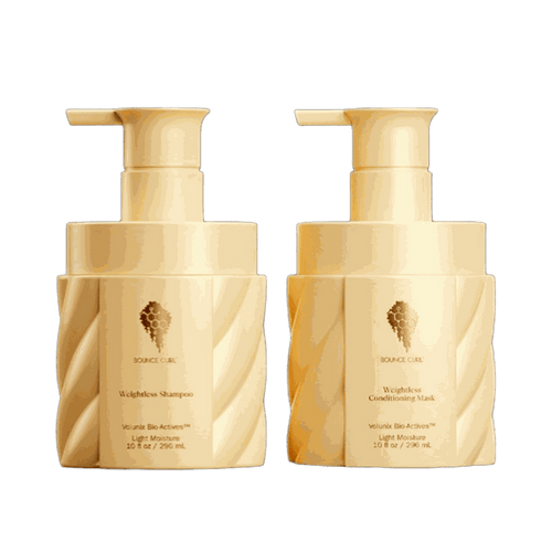 Bounce Curl Weightless Shampoo and Conditioning Mask Duo packaging