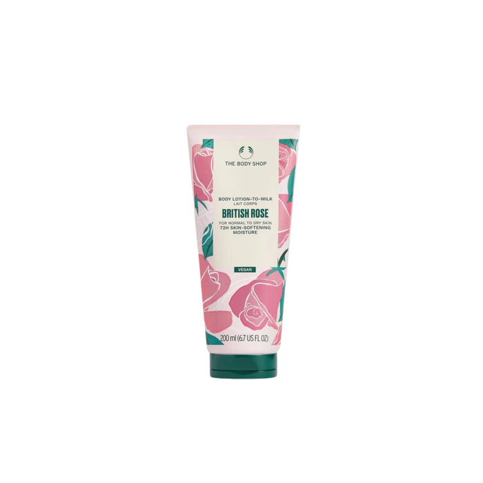 British Rose Lotion-to-Milk