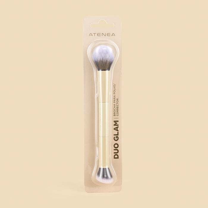 BROCHA DUO GOTA POLVO Y CORRECTOR