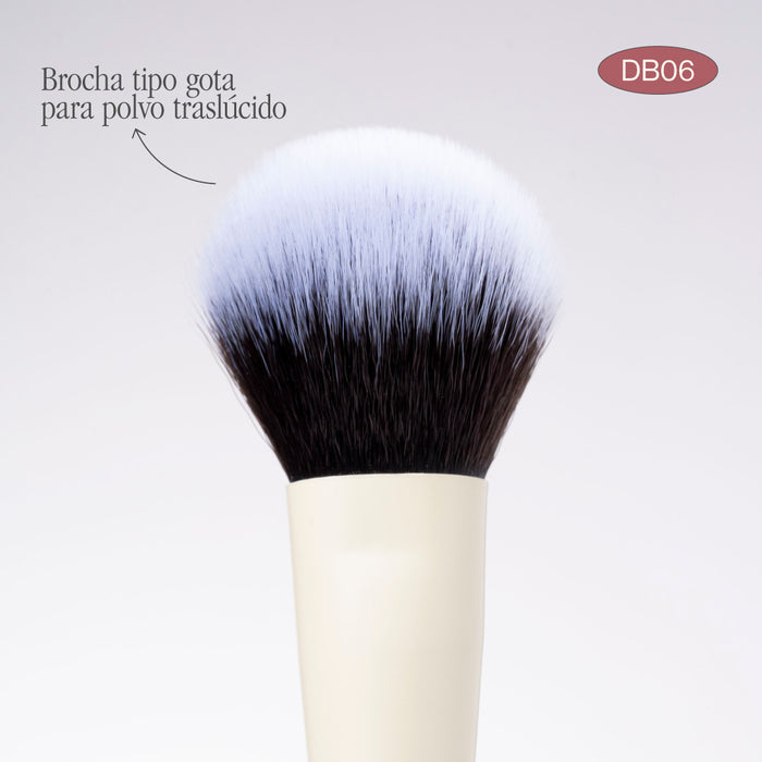 BROCHA DUO ILUMINADOR Y POLVO SUELTO
