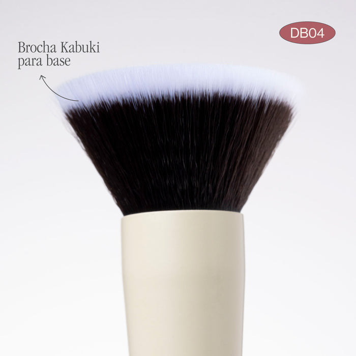 BROCHA DUO KABUKI Y CORRECTOR